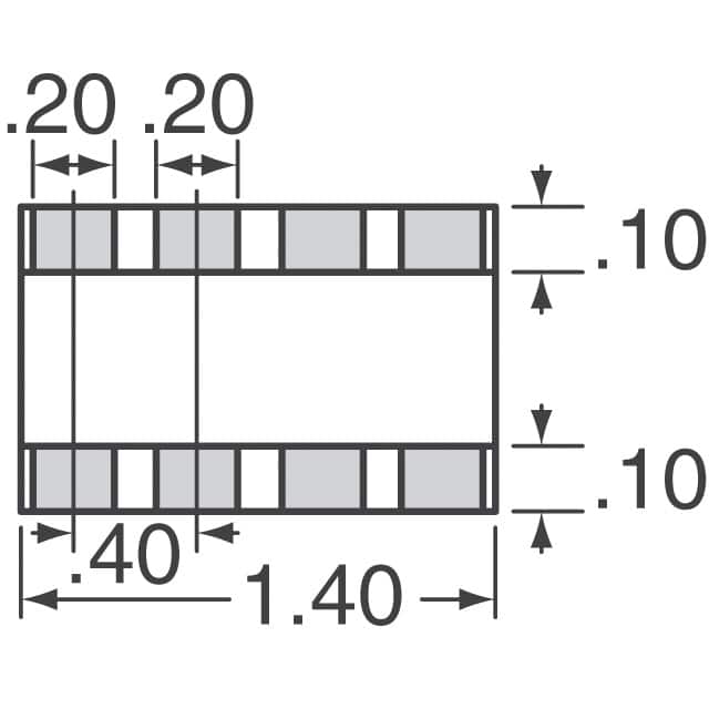 EXB-18V564JX Panasonic Electronic Components  Resistor Networks, Arrays